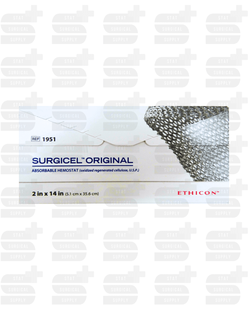 Ethicon Surgicel Original Absorbable Hemostat, 2" x 14" 