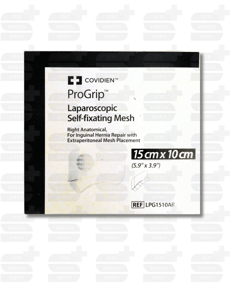 ProGrip™ Laparoscopic Self-fixating Mesh, 10 x 15 cm, Right Anatomical