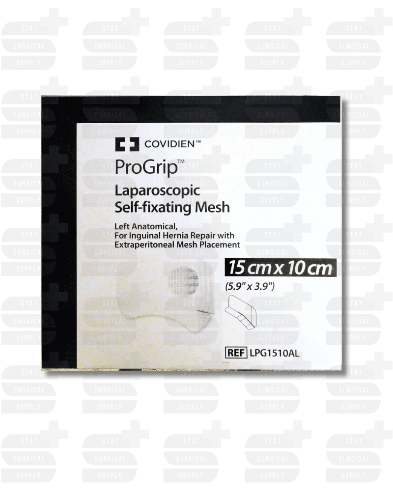 ProGrip™ Laparoscopic Self-fixating Mesh, 10 x 15 cm, Left Anatomical