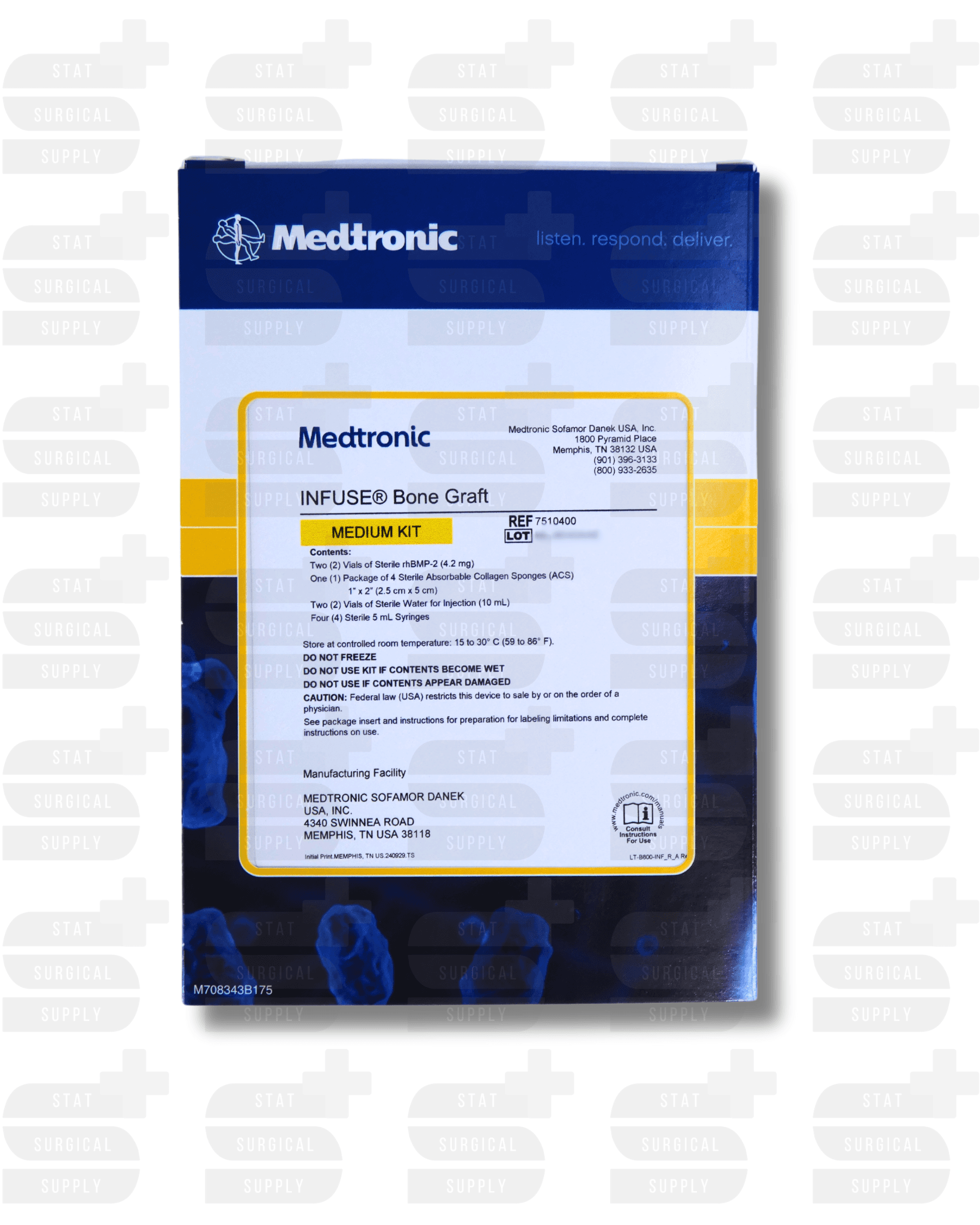 Medtronic Infuse Bone Graft Kit Medium