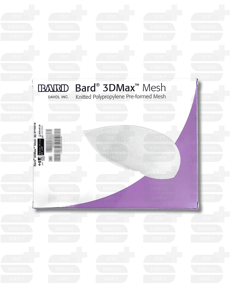 BARD 0115312 3dmax Mesh Knitted Polypropylene Pre-formed BARD - Model 0115312
